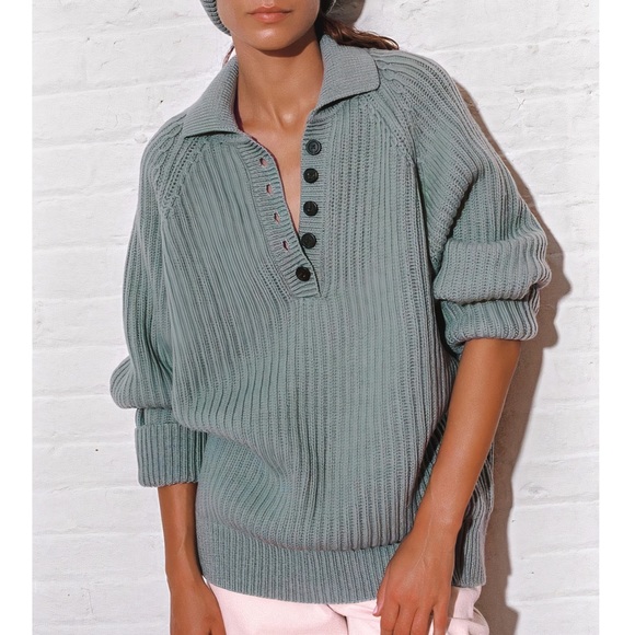 Mara Hoffman Sweaters - NWT Mara Hoffman Juliana Ribbed Wool Sweater